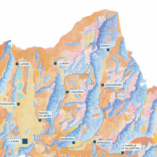 Cartographie sensible d'un territoire de montagne - Roizonne, Valbonnais, Valjouffrey